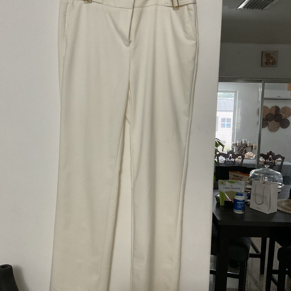 Cream Women's Straight Leg Dress Pants